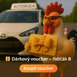 Dárkový poukaz - Řidičský průkaz skupiny B